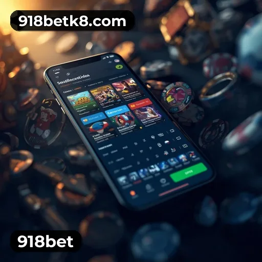 Comparação APP mobile vs versão web da 918bet
